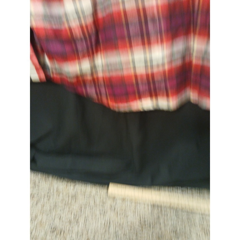 New COLEMAN Big MenFlannel Shirt Red Black Plaid Button Up Sz XXL NWT Outdoor! - Picture 10 of 10